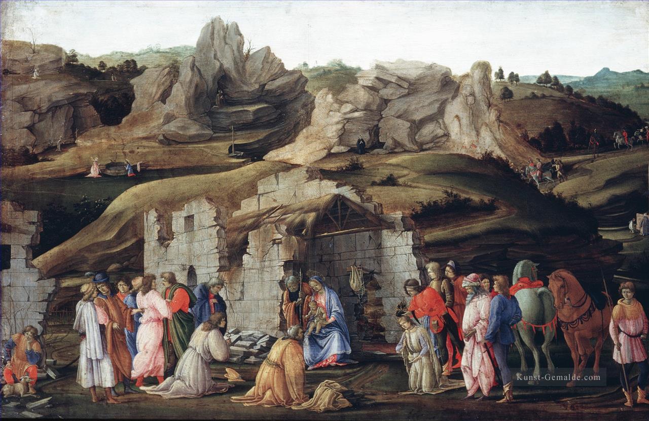 Lippi Filippino Die Anbetung der Könige Christentum Filippino Lippi Ölgemälde